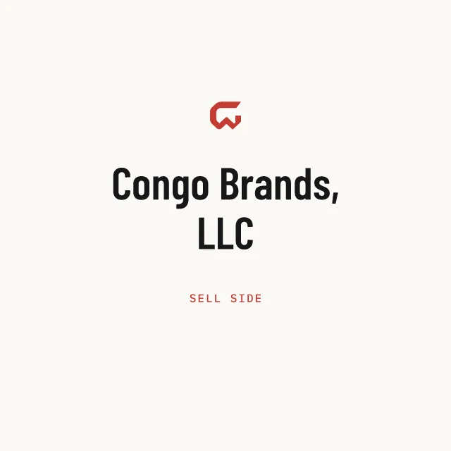Sell side: Congo Brands, LLC