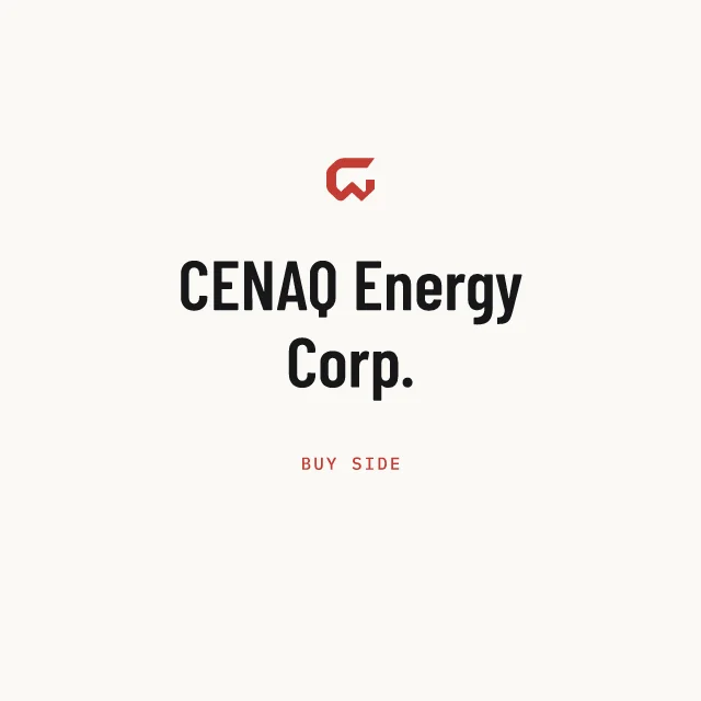 Buy side: CENAQ Energy Corp.