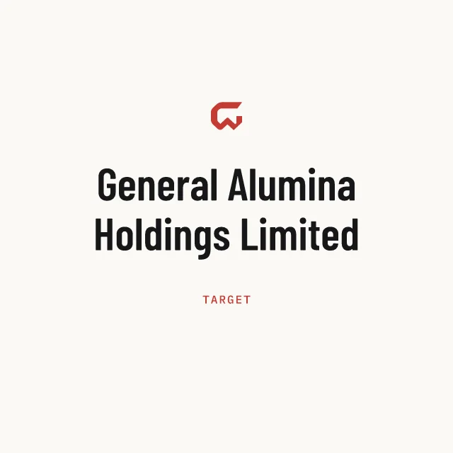 Target: General Alumina Holdings Limited
