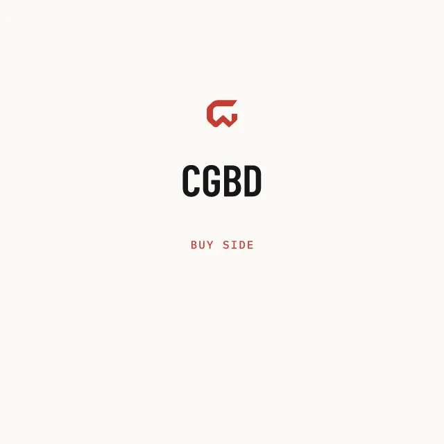 Buy side: CGBD