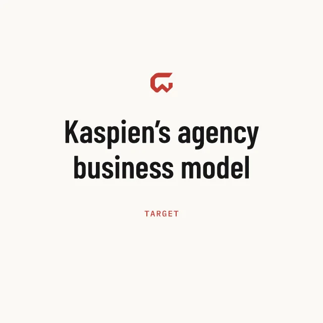 Target: Kaspien’s agency business model
