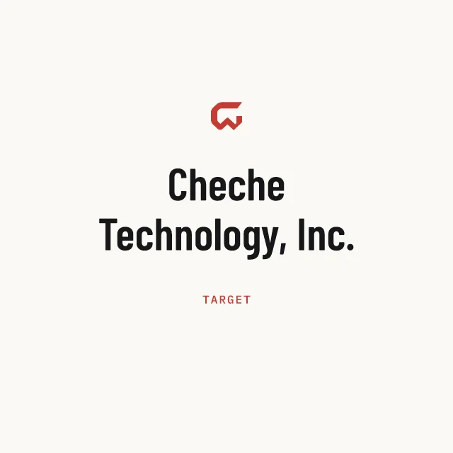 Target: Cheche Technology, Inc.
