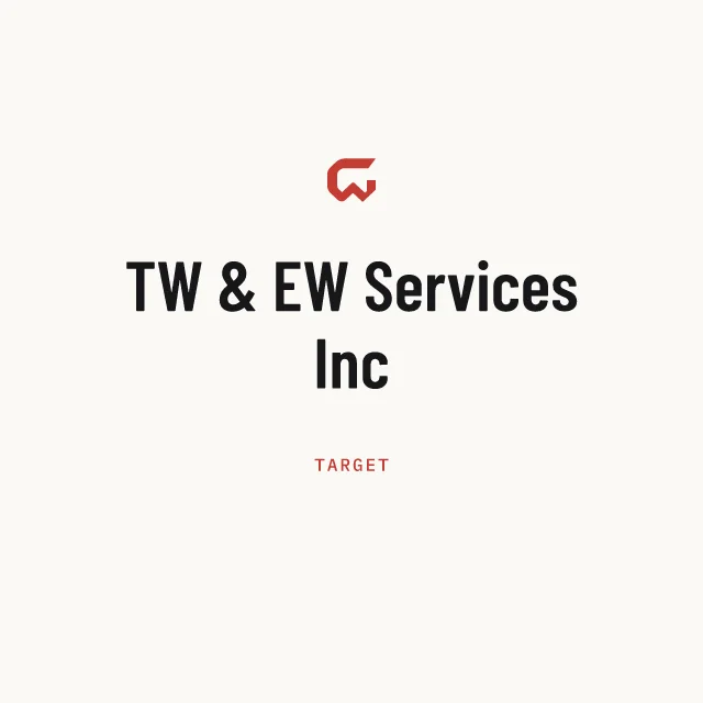 Target: TW & EW Services Inc