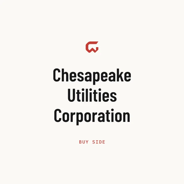 Buy side: Chesapeake Utilities Corporation