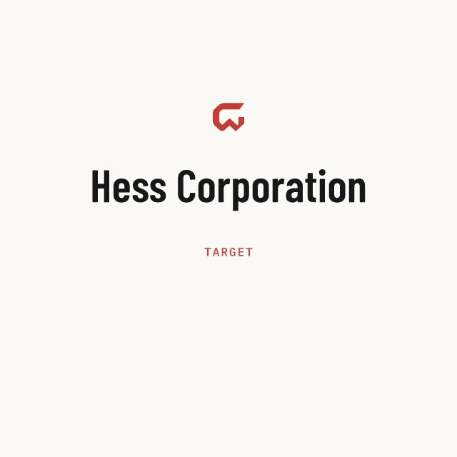 Target: Hess Corporation