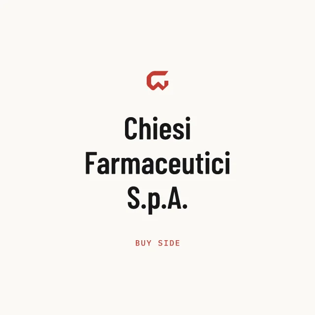 Buy side: Chiesi Farmaceutici S.p.A.