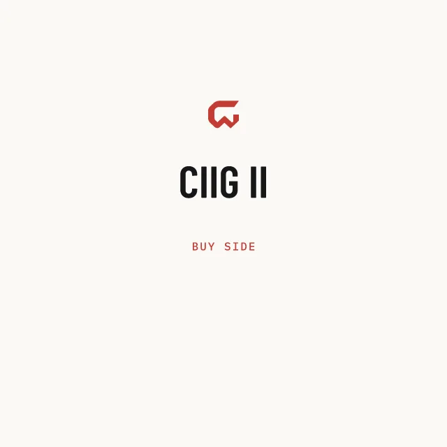 Buy side: CIIG II