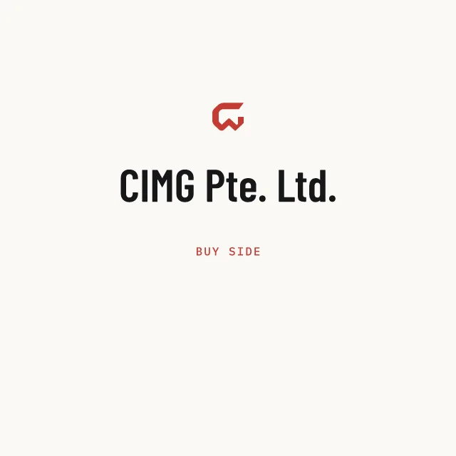 Buy side: CIMG Pte. Ltd.