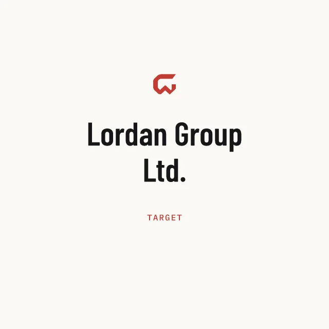 Target: Lordan Group Ltd.