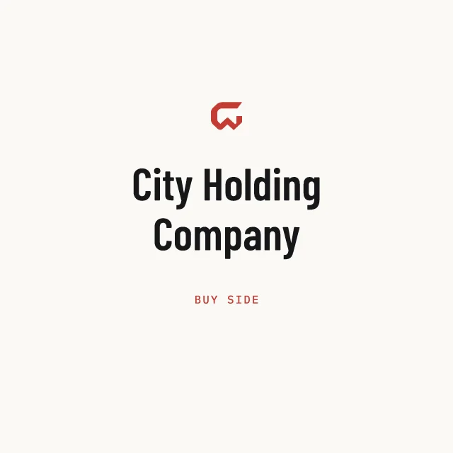 Buy side: City Holding Company