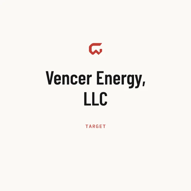 Target: Vencer Energy, LLC
