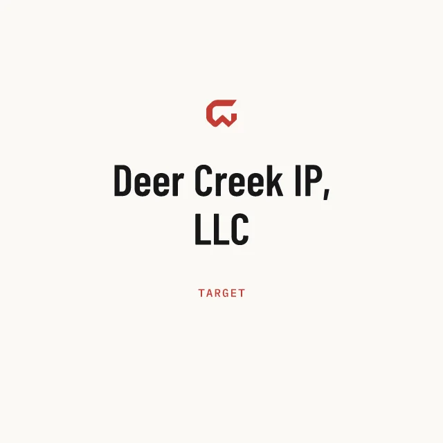 Target: Deer Creek IP, LLC