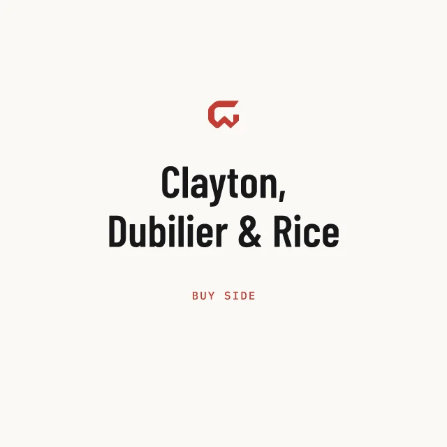 Buy side: Clayton, Dubilier & Rice