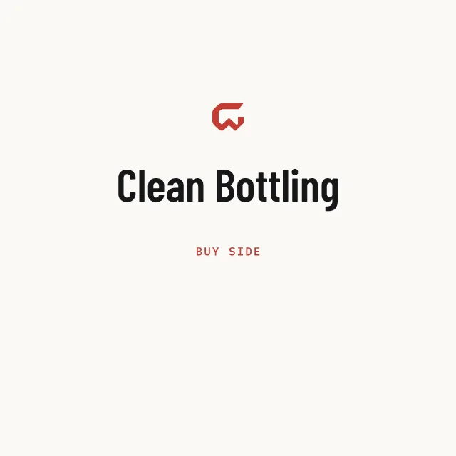 Buy side: Clean Bottling