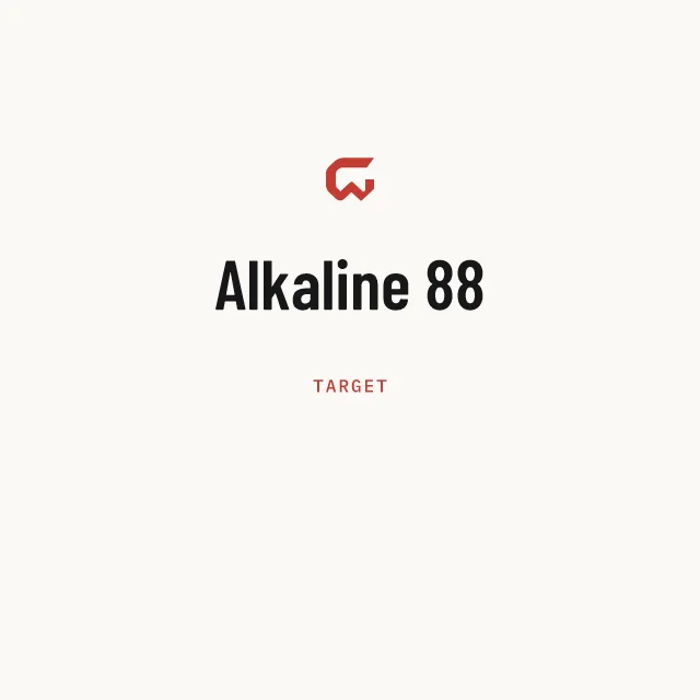 Target: Alkaline 88