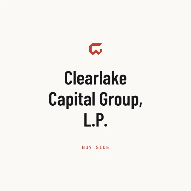 Buy side: Clearlake Capital Group, L.P.