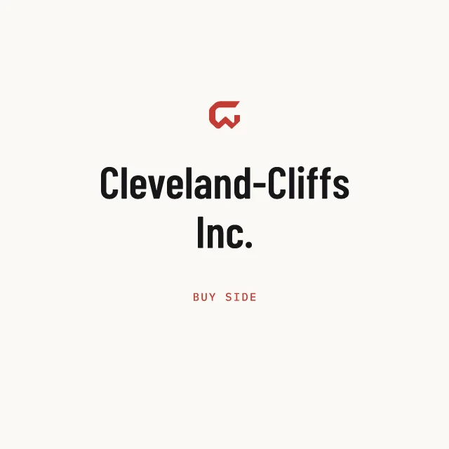 Buy side: Cleveland-Cliffs Inc.