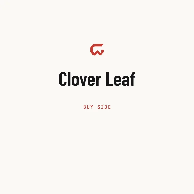 Buy side: Clover Leaf