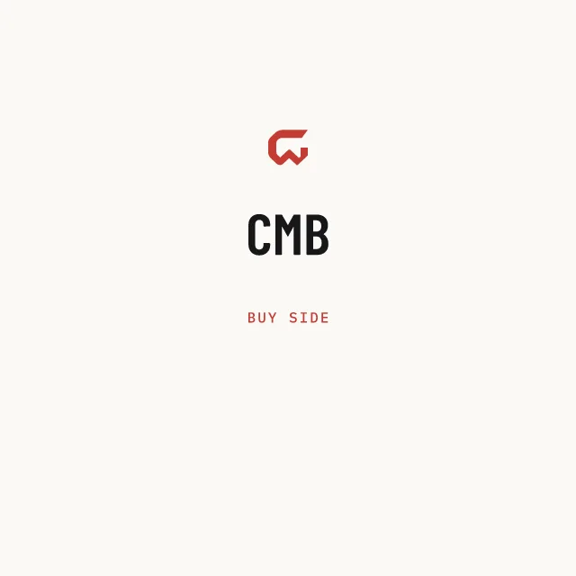 Buy side: CMB
