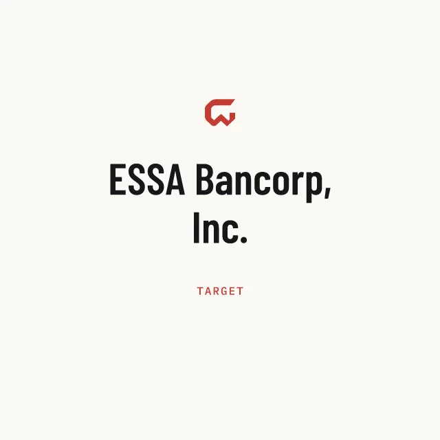 Target: ESSA Bancorp, Inc.
