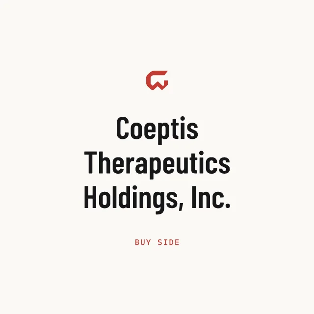 Buy side: Coeptis Therapeutics Holdings, Inc.