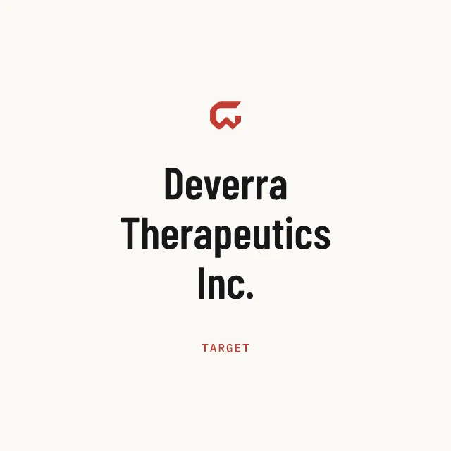 Target: Deverra Therapeutics Inc.