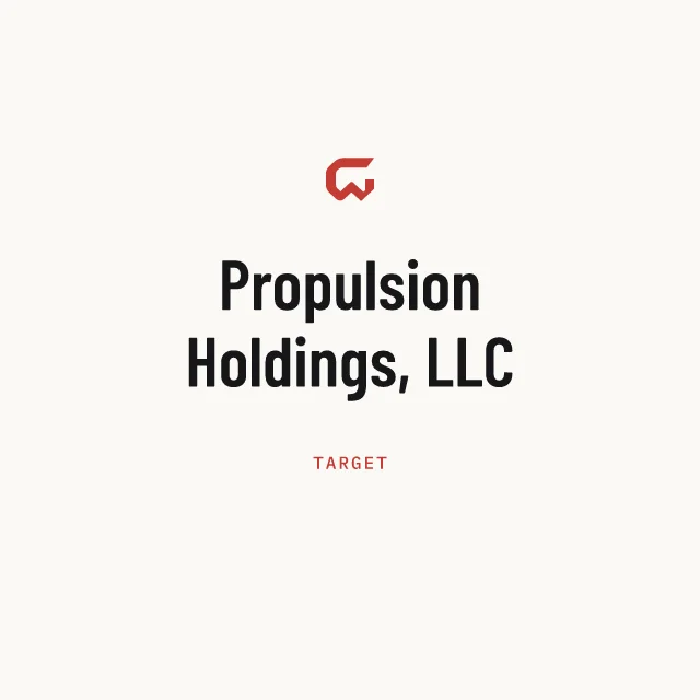 Target: Propulsion Holdings, LLC