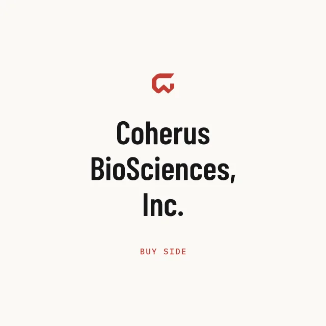 Buy side: Coherus BioSciences, Inc.