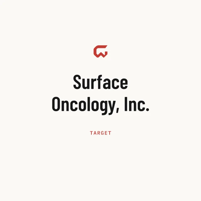 Target: Surface Oncology, Inc.