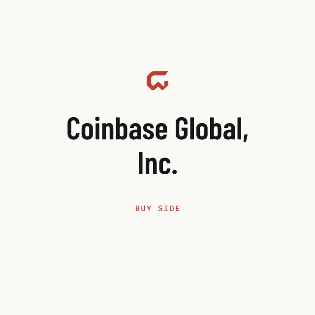Buy side: Coinbase Global, Inc.