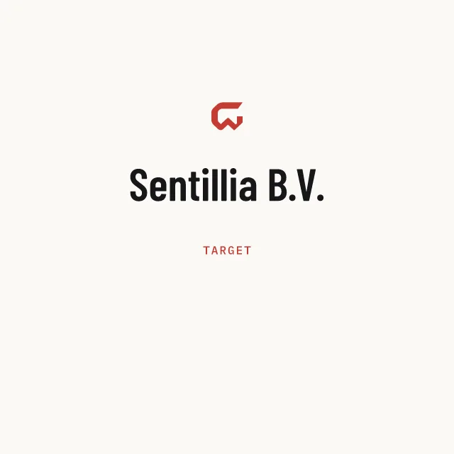 Target: Sentillia B.V.