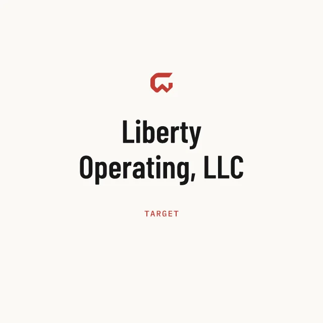 Target: Liberty Operating, LLC