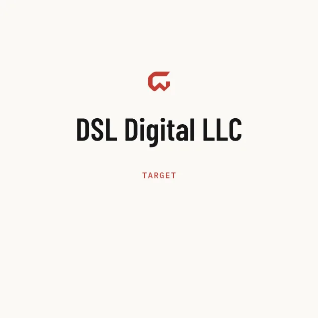 Target: DSL Digital LLC