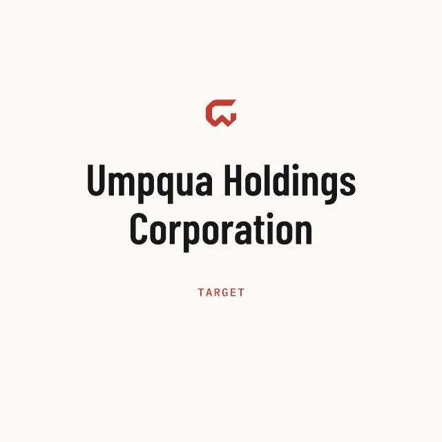 Target: Umpqua Holdings Corporation
