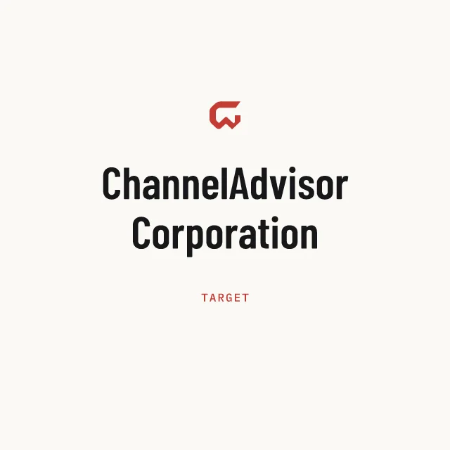 Target: ChannelAdvisor Corporation