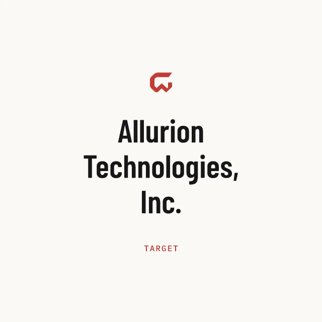 Target: Allurion Technologies, Inc.