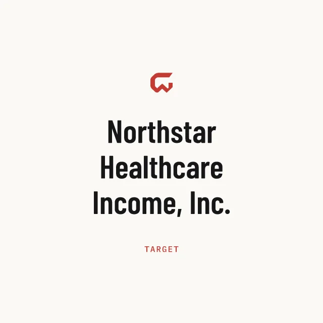 Target: Northstar Healthcare Income, Inc.