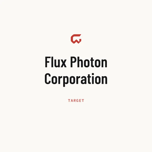 Target: Flux Photon Corporation