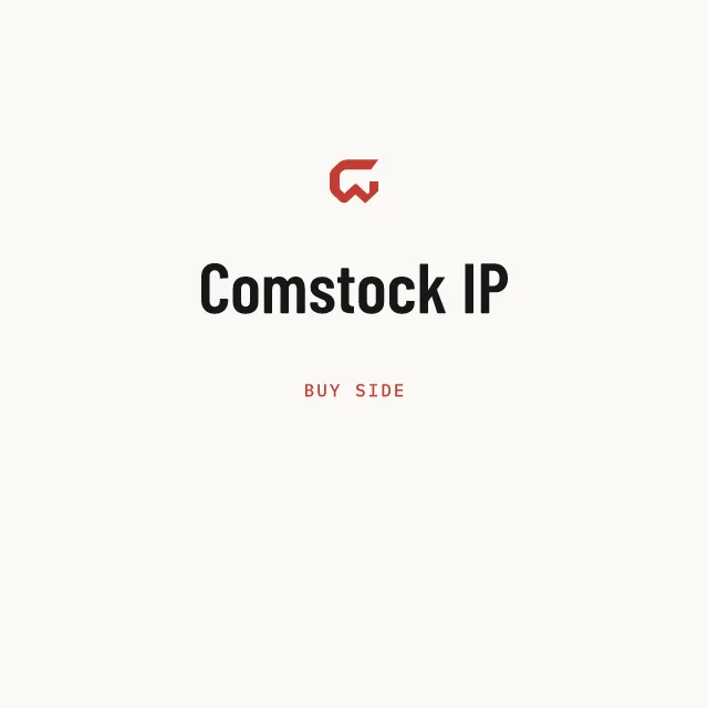 Buy side: Comstock IP
