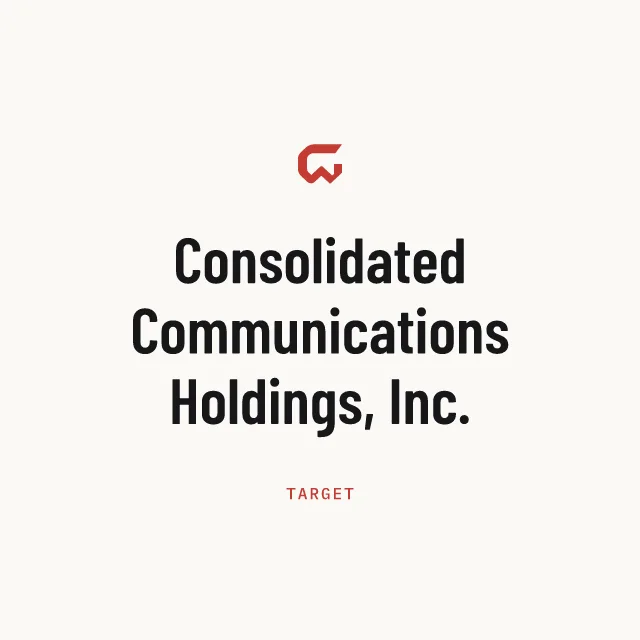 Target: Consolidated Communications Holdings, Inc.