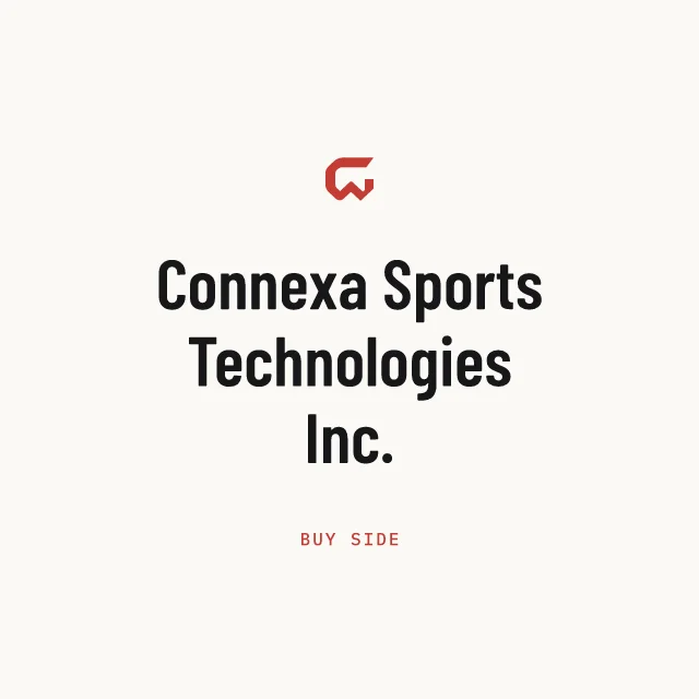 Buy side: Connexa Sports Technologies Inc.