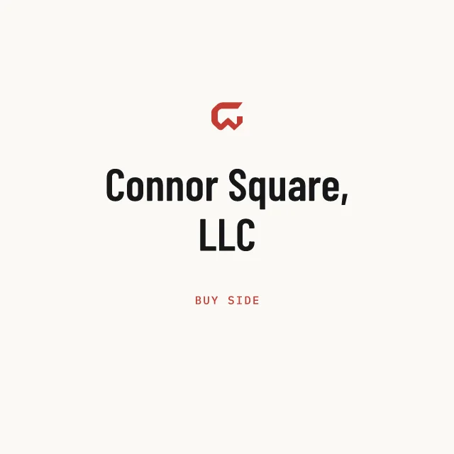Buy side: Connor Square, LLC