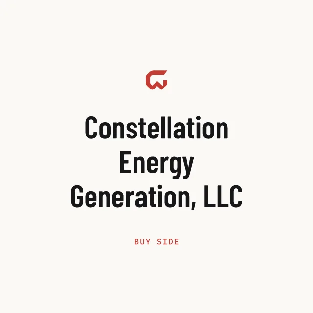Buy side: Constellation Energy Generation, LLC