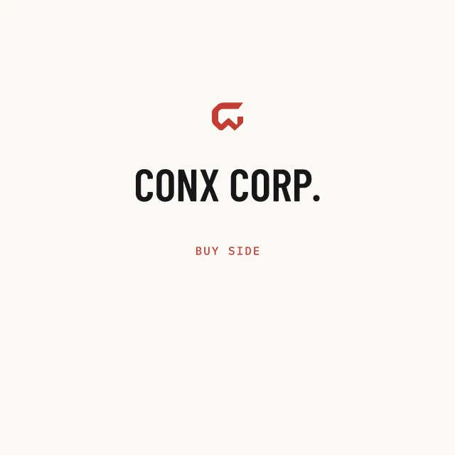 Buy side: CONX CORP.