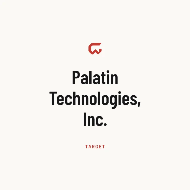 Target: Palatin Technologies, Inc.