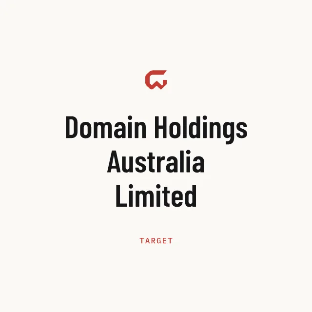 Target: Domain Holdings Australia Limited