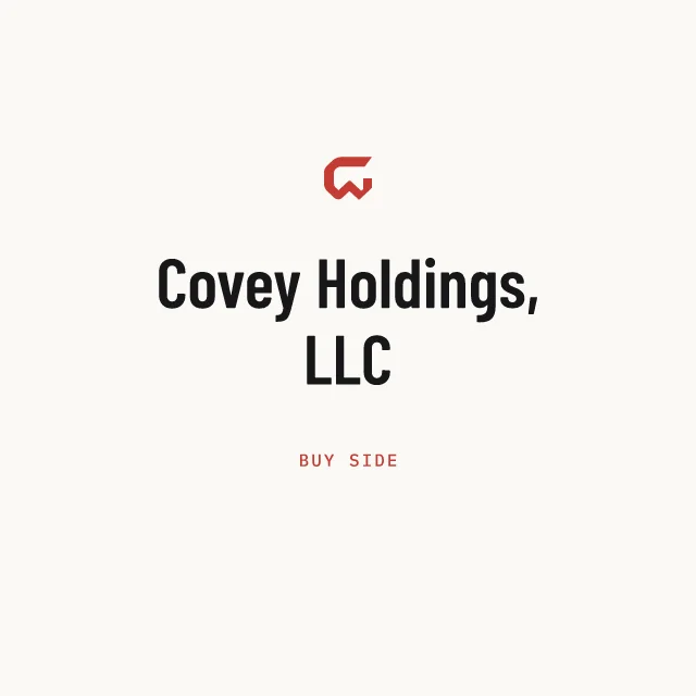Buy side: Covey Holdings, LLC