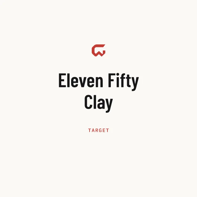 Target: Eleven Fifty Clay