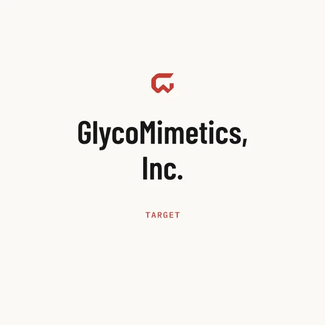 Target: GlycoMimetics, Inc.