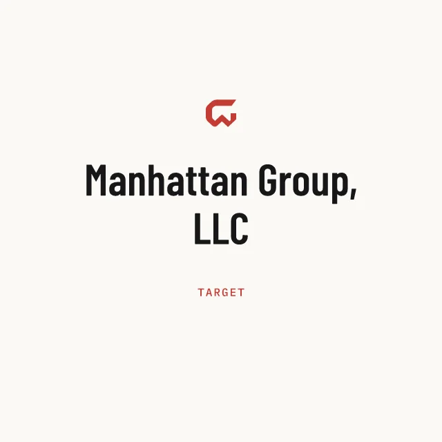 Target: Manhattan Group, LLC
